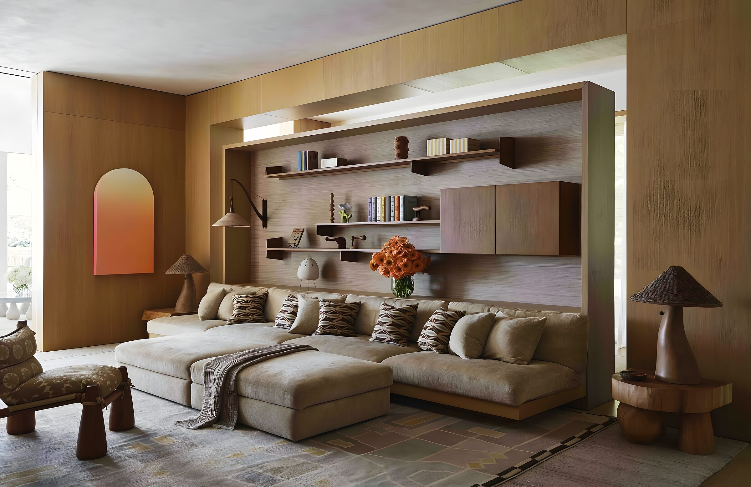 North Bay Road Residence living room
